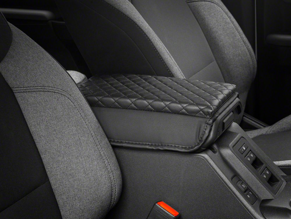 RedRock Arm Rest Cover; Faux Leather (21-25 Bronco)