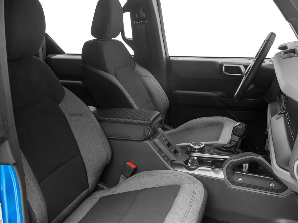 RedRock Arm Rest Cover; Faux Leather (21-25 Bronco)