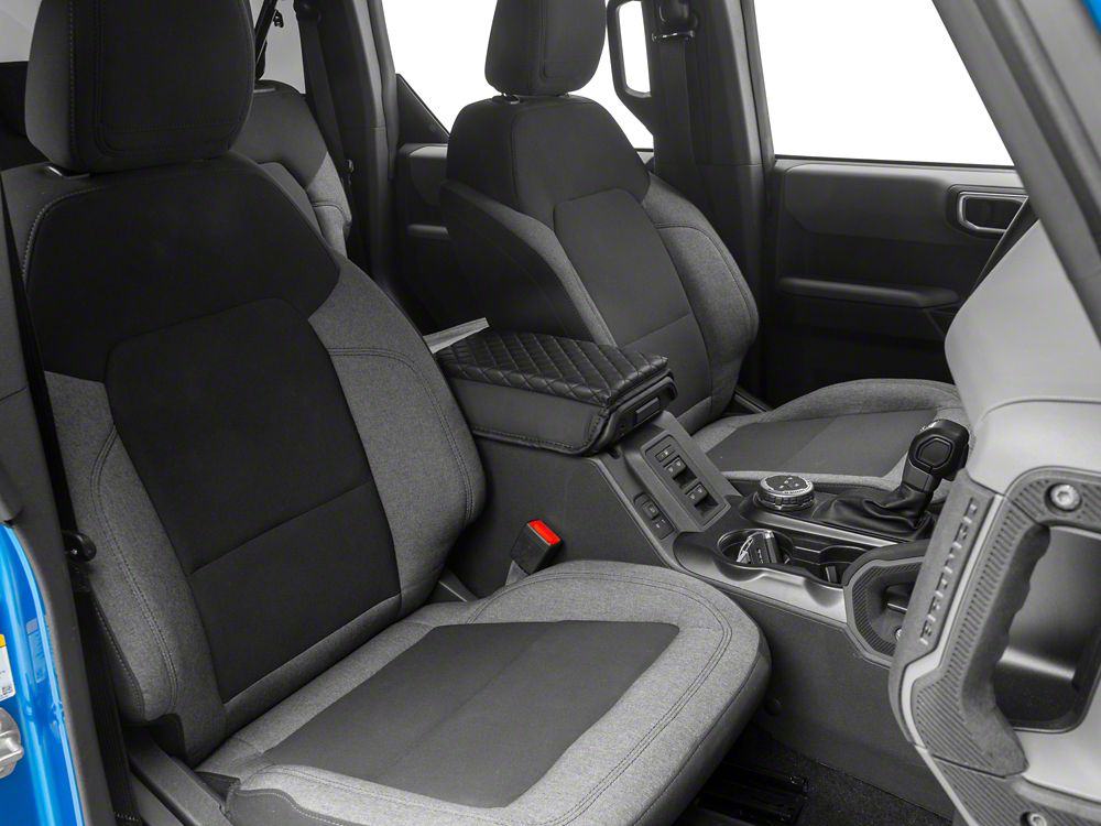 RedRock Arm Rest Cover; Faux Leather (21-25 Bronco)