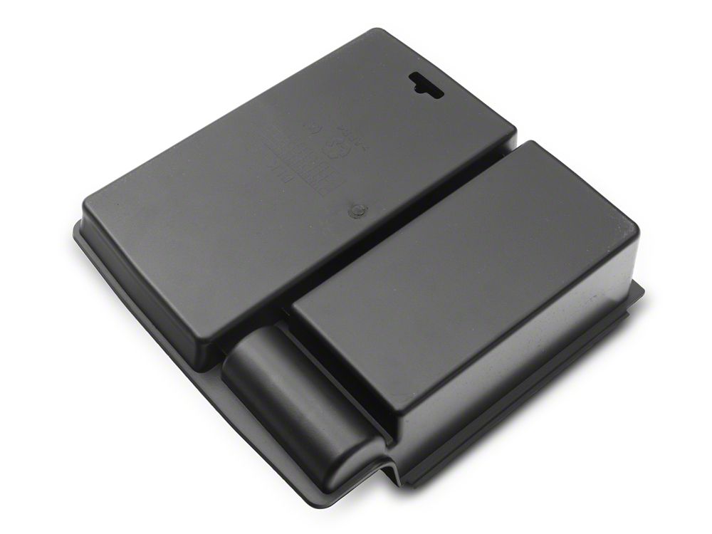 RedRock Arm Rest Lower Storage Tray; Rubber Coated (21-25 Bronco)