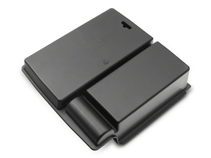 RedRock Arm Rest Lower Storage Tray; Rubber Coated (21-25 Bronco)
