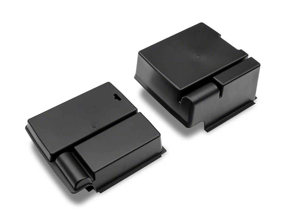 RedRock Arm Rest Storage Tray Set; Rubber Coated (21-25 Bronco)