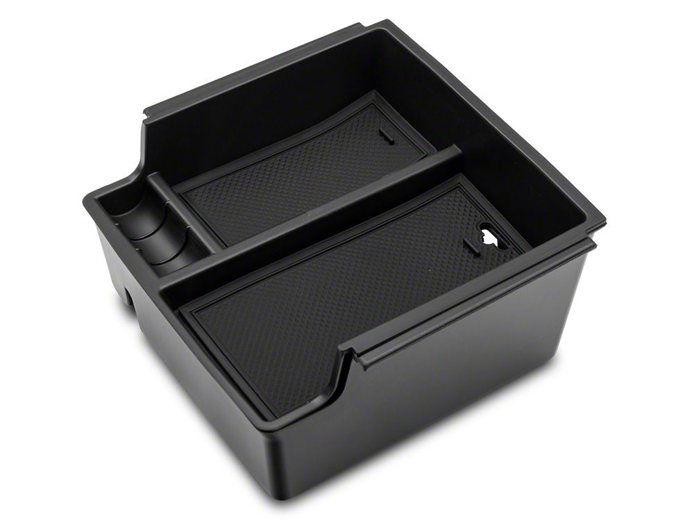RedRock Arm Rest Storage Tray Set; Rubber Coated (21-25 Bronco)