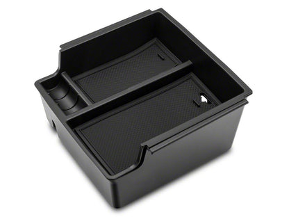 RedRock Arm Rest Storage Tray Set; Rubber Coated (21-25 Bronco)