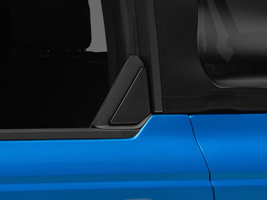 RedRock Rear Window Trim; Black (21-25 Bronco)