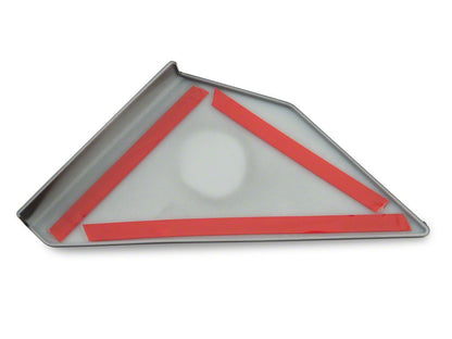 RedRock Rear Window Trim; Black (21-25 Bronco)