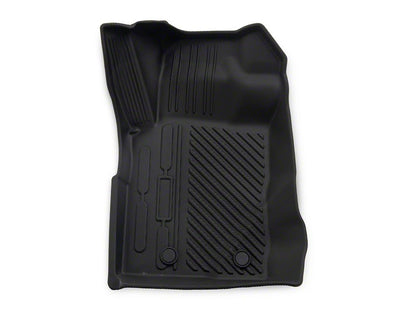 RedRock All-Weather Molded Front and Rear Floor Liners; Black (21-25 Bronco 4-Door)