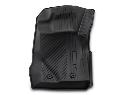 RedRock All-Weather Molded Front and Rear Floor Liners; Black (21-25 Bronco 4-Door)