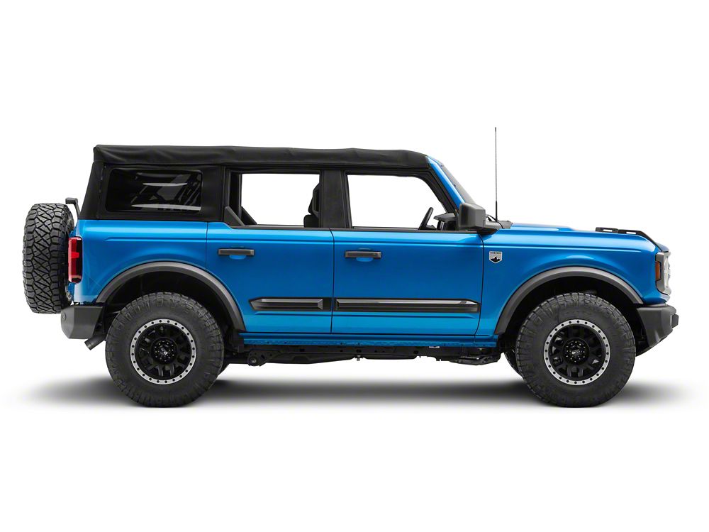 RedRock Exterior Door Trim; Carbon Fiber Appearance (21-25 Bronco 4-Door)