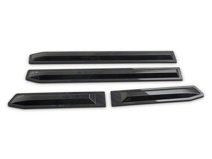 RedRock Exterior Door Trim; Carbon Fiber Appearance (21-25 Bronco 4-Door)