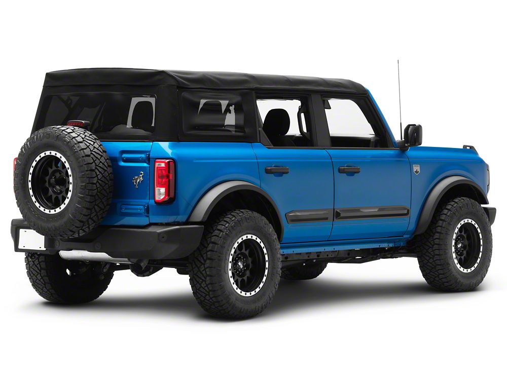 RedRock Exterior Door Trim; Carbon Fiber Appearance (21-25 Bronco 4-Door)