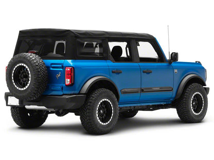 RedRock Exterior Door Trim; Carbon Fiber Appearance (21-25 Bronco 4-Door)