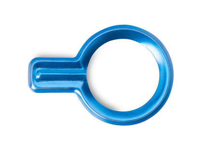 RedRock Billet Start-Stop Button Cover; Blue (21-25 Bronco)