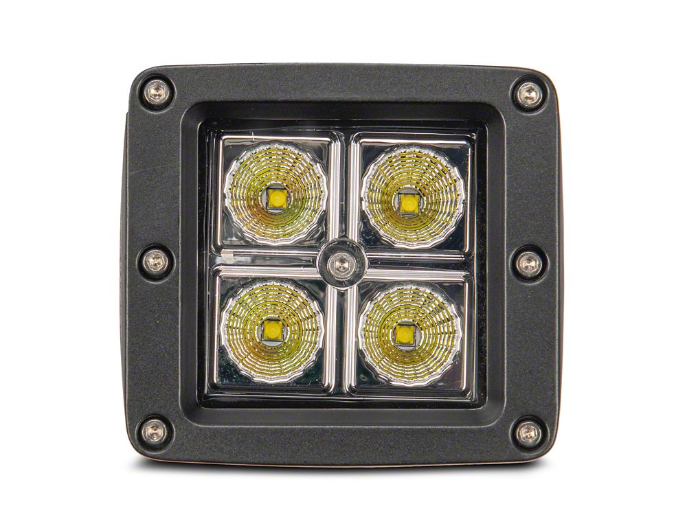 RedRock HD Modular Grille Guard with LED Fog Lights and 20-Inch LED Light Bar; Black (21-25 Bronco, Excluding Raptor)