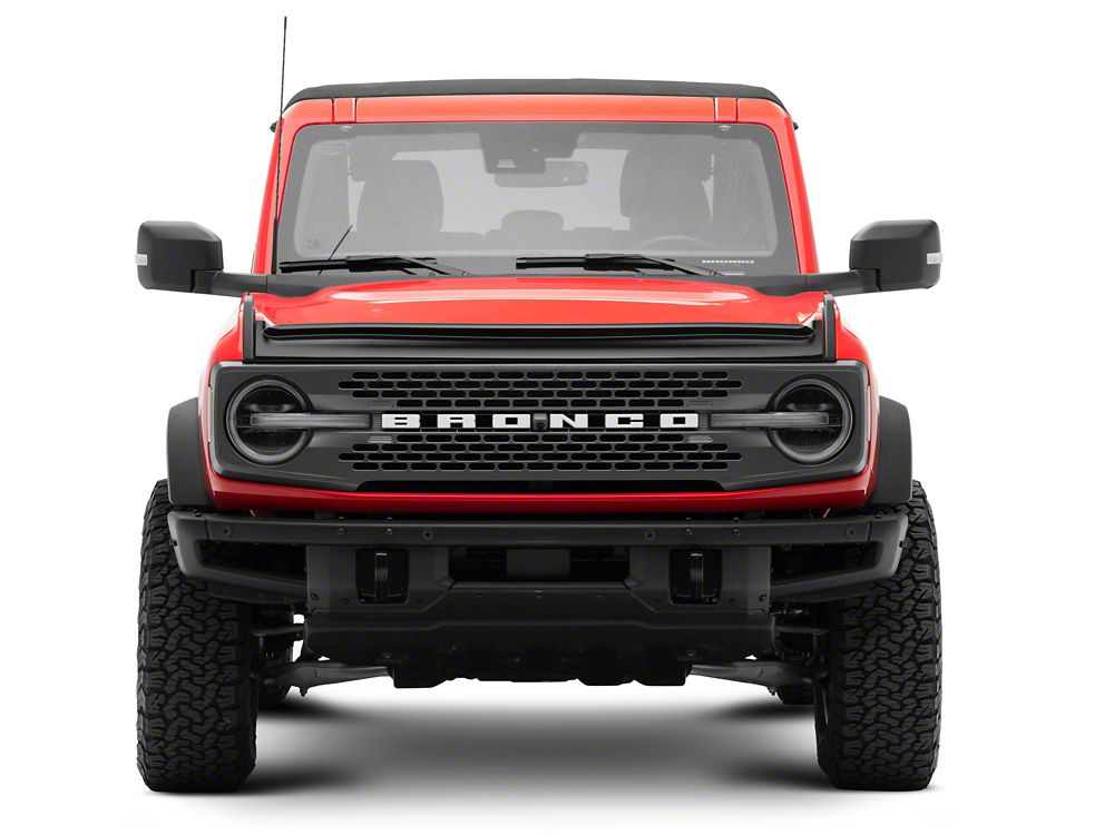 希少　バンクシー　Existencillism Bronco 2021-2025 TufSkinz Race Red Grille Lettering