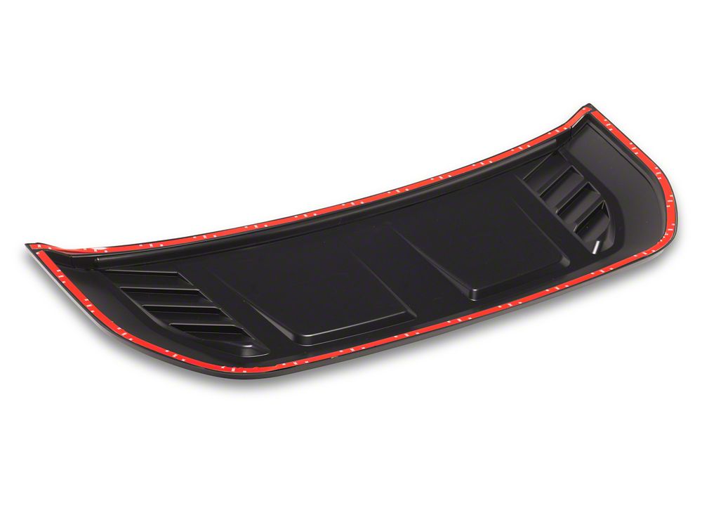 RedRock Hood Scoop; Matte Black (21-25 Bronco)