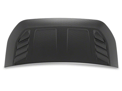 RedRock Hood Scoop; Matte Black (21-25 Bronco)