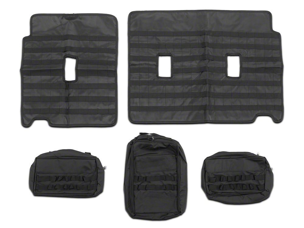 RedRock 5-Piece Rear Seat Back Organizer (21-25 Bronco)