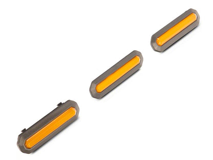 RedRock 3-Piece LED Grille Light Kit (21-25 Bronco Base, Black Diamond)