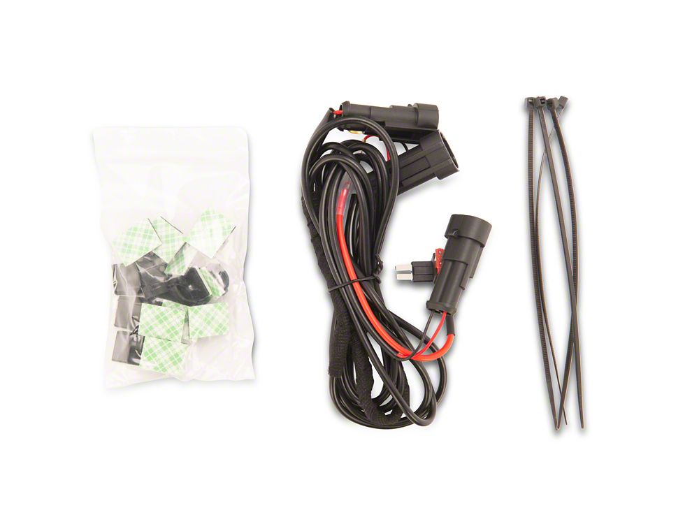RedRock 3-Piece LED Grille Light Kit (21-25 Bronco Base, Black Diamond)