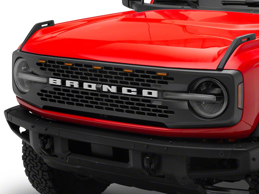 RedRock 5-Piece LED Grille Light Kit (21-25 Bronco Badlands, Wildtrack)
