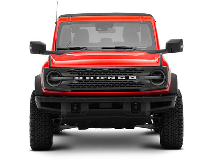 RedRock 5-Piece LED Grille Light Kit (21-25 Bronco Badlands, Wildtrack)