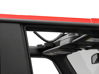 RedRock Paracord Grab Handle; Black and Gray (21-25 Bronco)