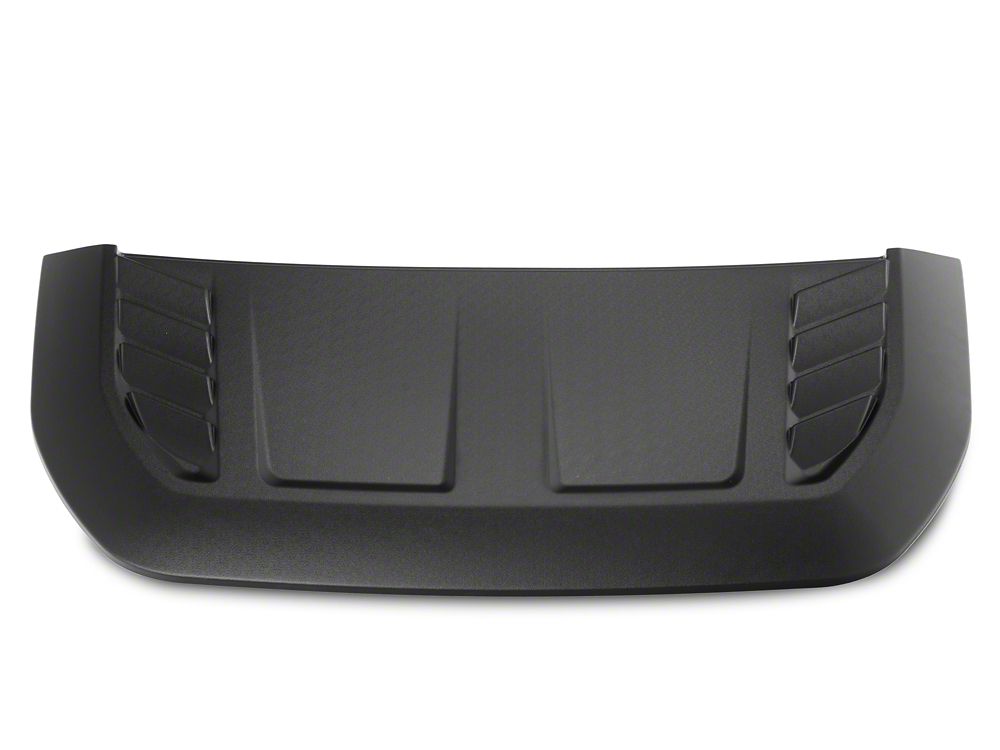 RedRock Hood Vent; Matte Black (21-25 Bronco)