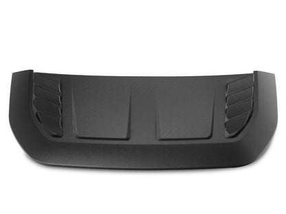 RedRock Hood Vent; Matte Black (21-25 Bronco)