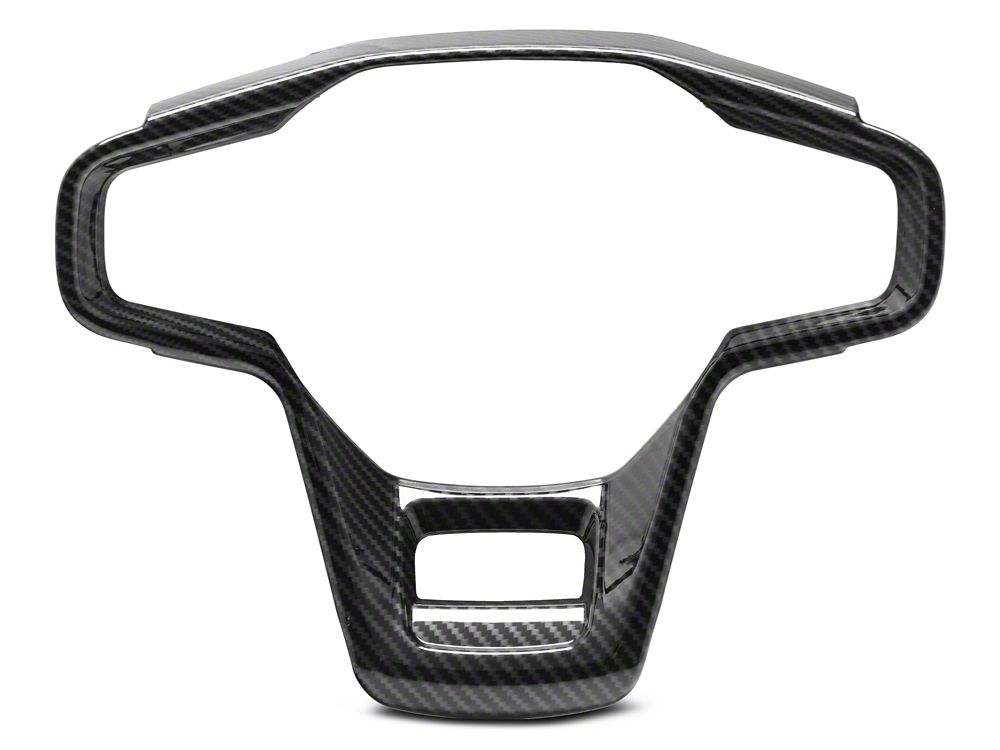 RedRock Steering Wheel Trim; Carbon Fiber (21-25 Bronco)