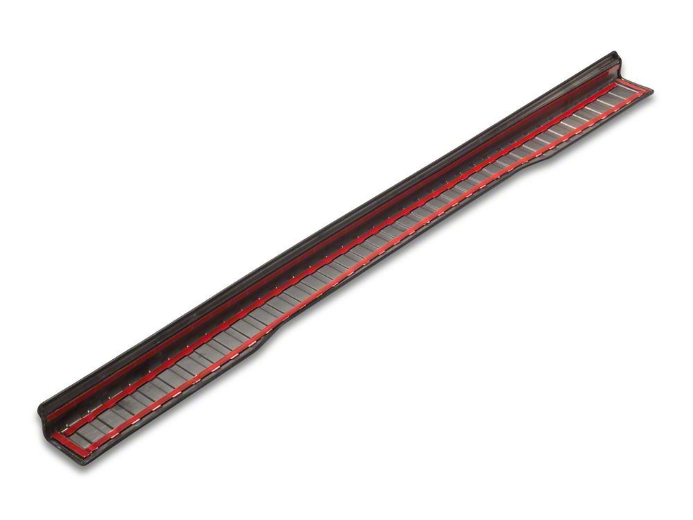 RedRock Cargo Door Entry Guard; Black Stainless (21-25 Bronco)