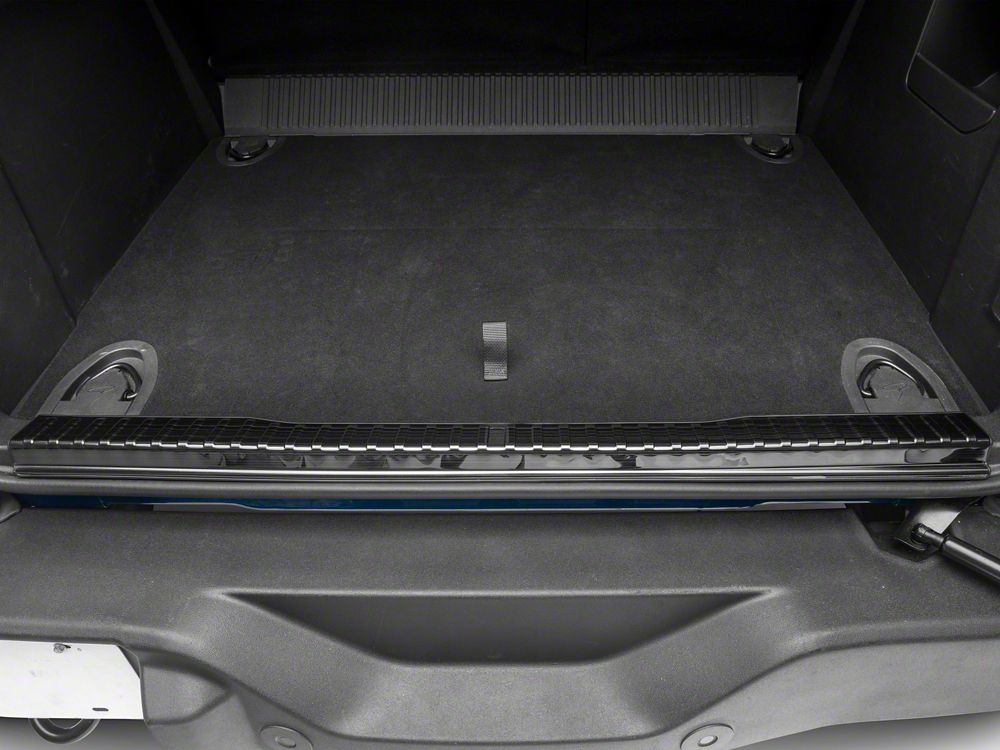 RedRock Cargo Door Entry Guard; Black Stainless (21-25 Bronco)