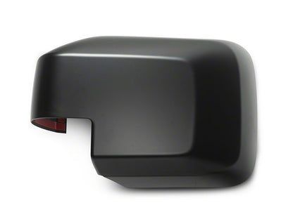 RedRock Side Mirror Cover Trim; Matte Black (21-25 Bronco)