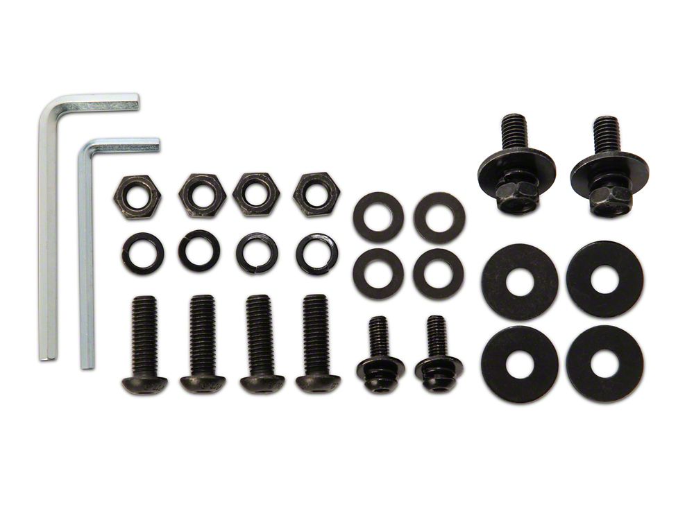 RedRock Replacement Grille Guard Hardware Kit for FB14577 Only (21-25 Bronco)
