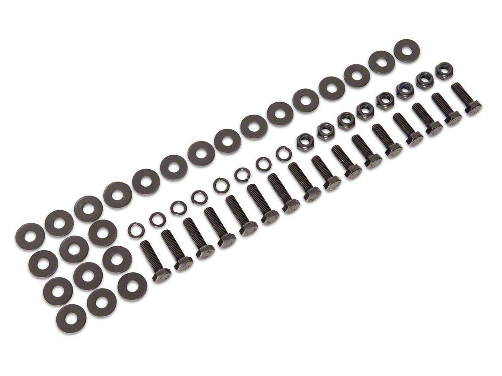 RedRock Replacement Side Armor Hardware Kit for FB13739 Only (21-25 Bronco 2-Door)