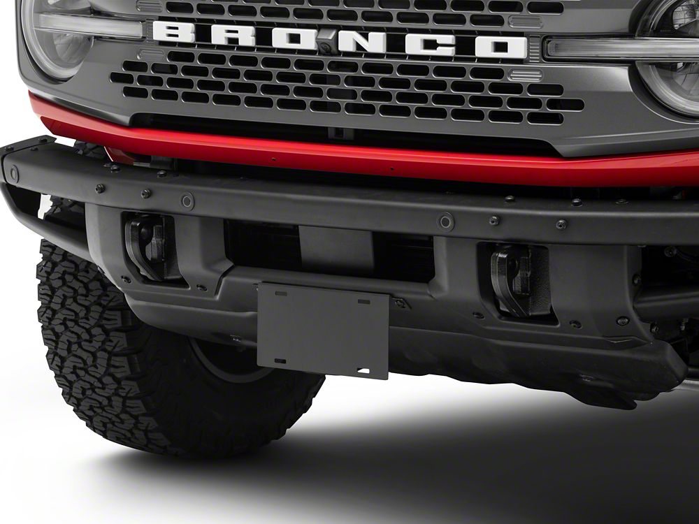 RedRock Front License Plate Bracket (21-25 Bronco)