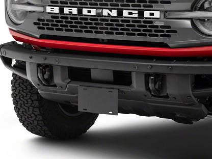 RedRock Front License Plate Bracket (21-25 Bronco)