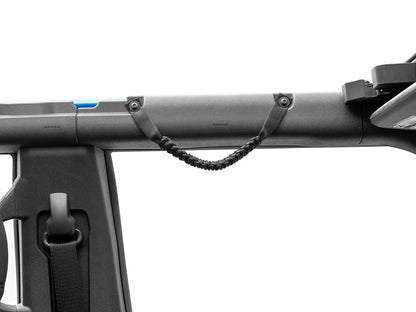 RedRock Paracord Grab Handles; Front; Black (21-25 Bronco)