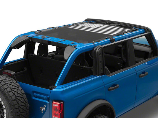 RedRock Sun Shade with Flag Logo (21-25 Bronco 4-Door)