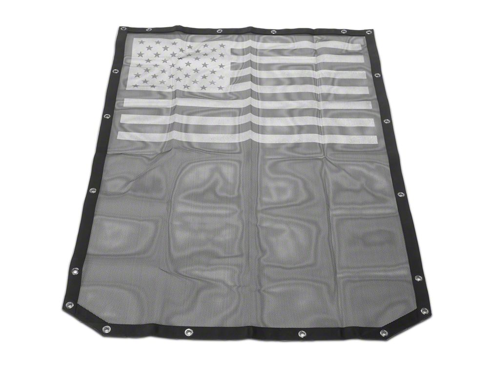 RedRock Sun Shade with Flag Logo (21-25 Bronco 4-Door)