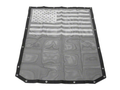 RedRock Sun Shade with Flag Logo (21-25 Bronco 4-Door)