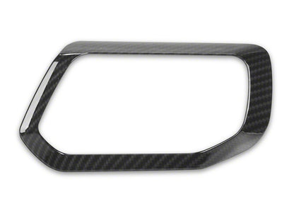 RedRock Interior Door Handle Trim; Carbon (21-25 Bronco 4-Door)