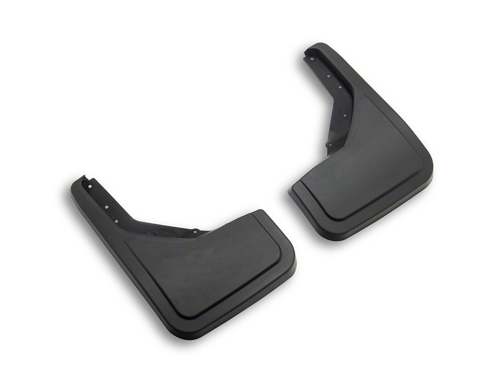 RedRock Custom Molded Mud Guards; Front and Rear (21-25 Bronco w/o Sasquatch Package & Rock Rails)