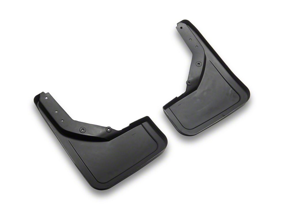 RedRock Custom Molded Mud Guards; Front and Rear (21-25 Bronco w/o Sasquatch Package & Rock Rails)