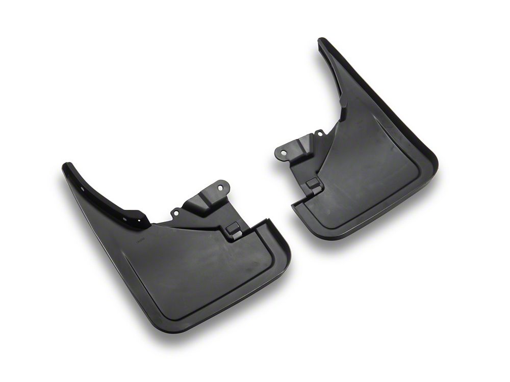 RedRock Custom Molded Mud Guards; Front and Rear (21-25 Bronco w/o Sasquatch Package & Rock Rails)