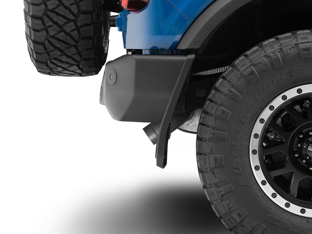 RedRock Custom Molded Mud Guards; Front and Rear (21-25 Bronco w/o Sasquatch Package & Rock Rails)