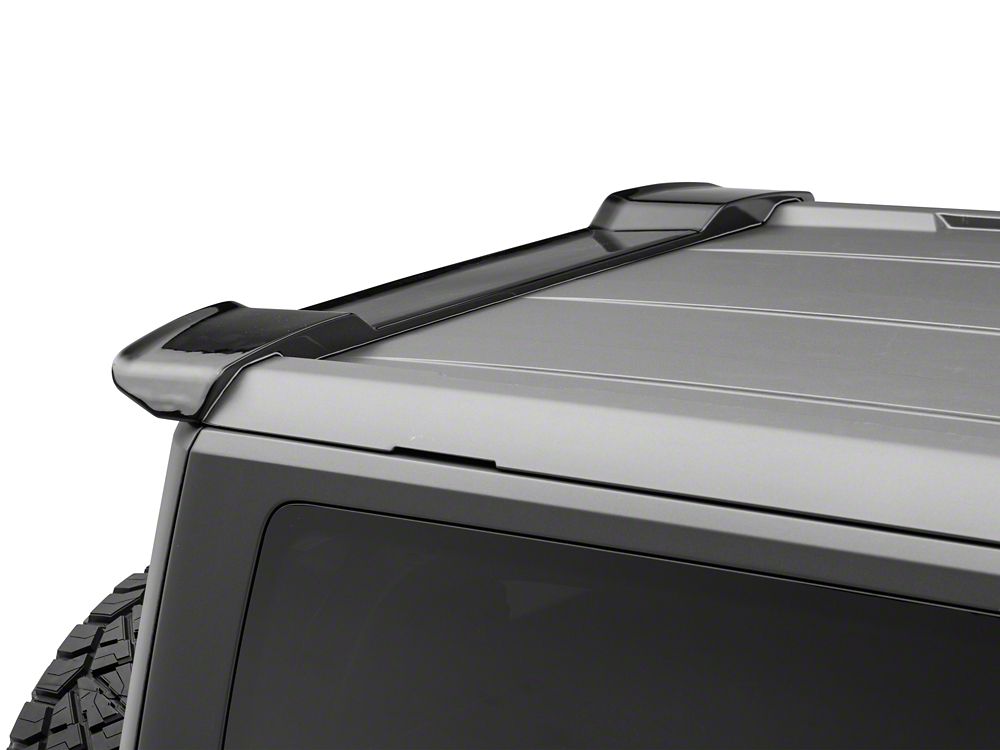 RedRock Rear Spoiler; Gloss Black (21-25 Bronco w/ Hard Top)