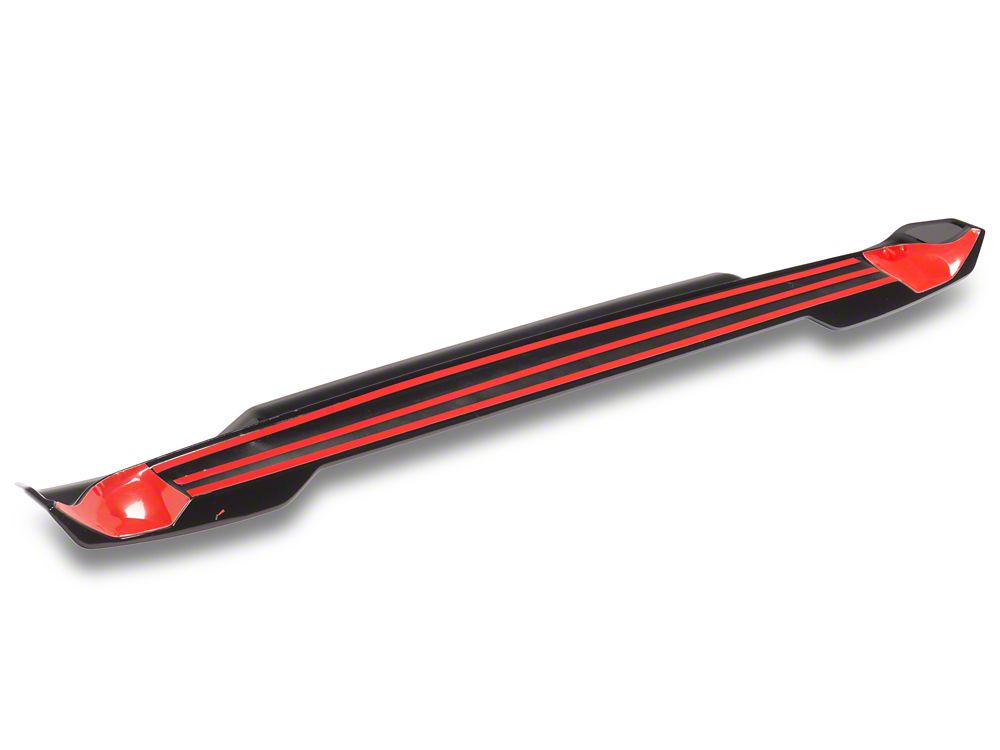 RedRock Rear Spoiler; Gloss Black (21-25 Bronco w/ Hard Top)