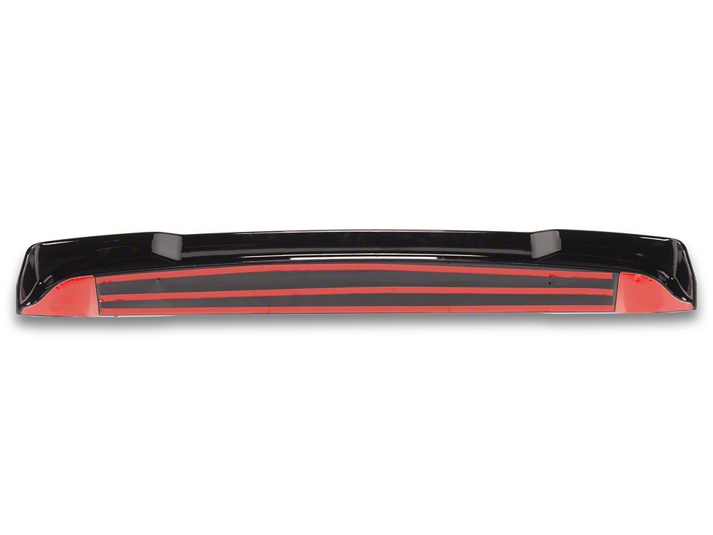 RedRock Rear Spoiler; Gloss Black (21-25 Bronco w/ Hard Top)