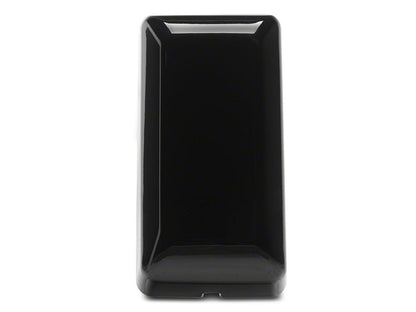 RedRock Rear Window Hinge Covers; Black (21-25 Bronco w/ Hard Top)